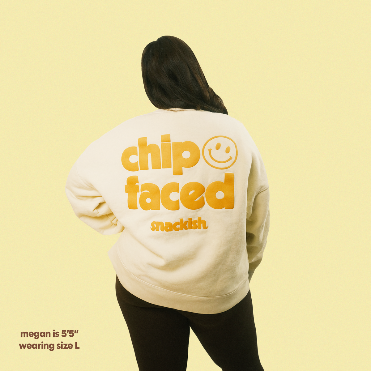 Snackish™ Chip-Faced Sweatshirt