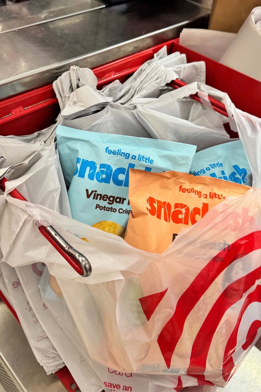 Snackish on Target shelves