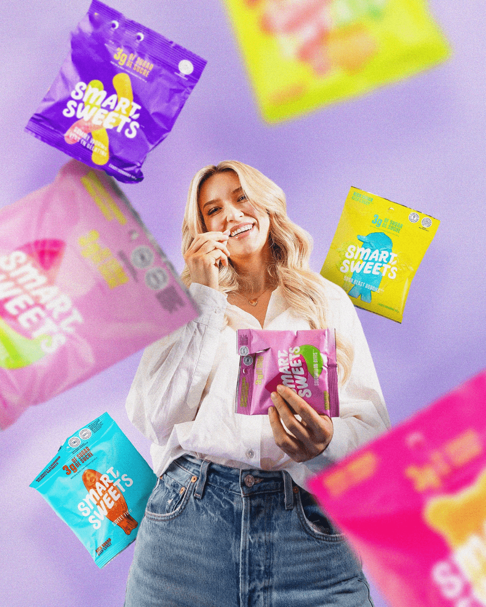 Willa at a SmartSweets event
